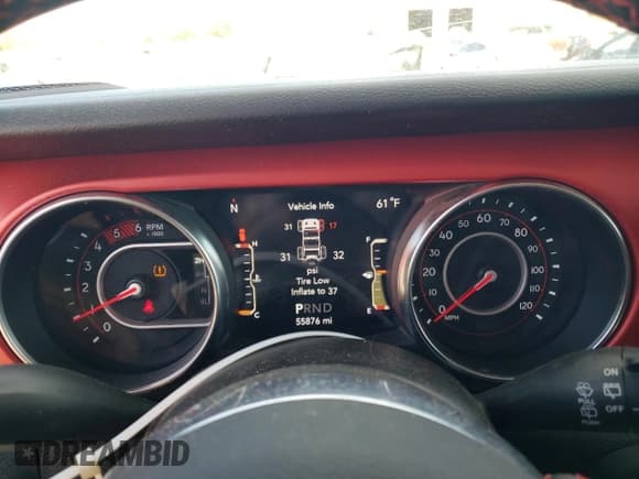 ✅ 2020 Jeep Wrangler Unlimited Rubicon • VIN: 1C4JJXFMXLW275705 • Lot: 80210954. Listed on Copart with 55,876 mi. Free auction sales archive from the USA and detailed vehicle history report at DreamBid. Image 9.