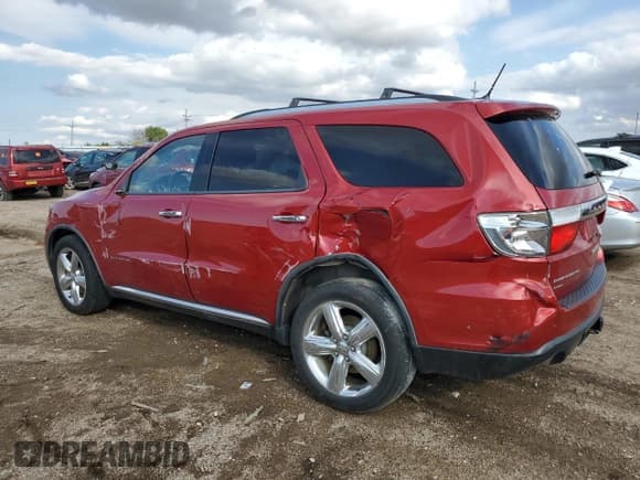 ✅ 2011 Dodge Durango Citadel • VIN: 1D4SE5GT8BC695517 • Lot: 86685545. Listed on Copart with 90,321 mi. Free auction sales archive from the USA and detailed vehicle history report at DreamBid. Image 2.