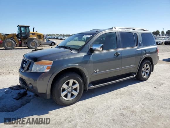 ✅ 2008 Nissan Armada SE • VIN: 5N1BA08C38N606522 • Lot: 89505315. Wystawiony na Copart z przebiegiem 219 993 mil. Bezpłatny archiwum sprzedaży aukcyjnych z USA i szczegółowy raport historii pojazdu na DreamBid. Zdjęcie 1.