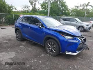 ✅ 2016 Lexus NX 200t • VIN: JTJYARBZ3G2030668 • Lot: 42723951. Listed on IAAI with 105,471 mi. Free auction sales archive from the USA and detailed vehicle history report at DreamBid. Image 1.