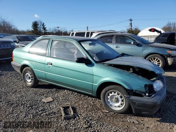 ✅ 1996 Toyota Tercel DX • VIN: JT2AC52L6T0170537 • Lot: 42576525. Listed on Copart with 66,926 mi. Free auction sales archive from the USA and detailed vehicle history report at DreamBid. Image 4.
