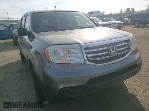 2014 Honda Pilot LX with VIN 5FNYF3H22EB003483, listed as a Copart auction lot 85275195 with Not provided miles and Salvage title. Bid and sale history available at DreamBid. Image 14.