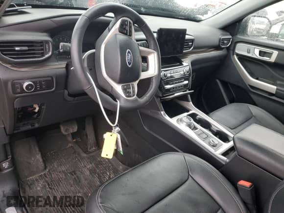 2023 Ford Explorer Limited with VIN 1FM5K8FW7PNA00256, listed as a Copart auction lot 86546354 with Not provided miles and Salvage title. Bid and sale history available at DreamBid. Image 8.