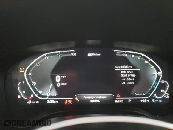 ✅ 2021 BMW 5 Series 530e • VIN: WBA13AG07MCH31004 • Лот: 91245715. Опубликован ранее на Copart с пробегом 46 888 миль. Бесплатный доступ к архиву аукционных продаж из США и подробный отчёт об истории автомобиля на DreamBid. Изображение 9.