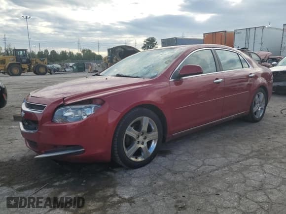 ✅ 2012 Chevrolet Malibu 1LT • VIN: 1G1ZC5E07CF299808 • Lot: 71579424. Listed on Copart with 199,951 mi. Free auction sales archive from the USA and detailed vehicle history report at DreamBid. Image 1.