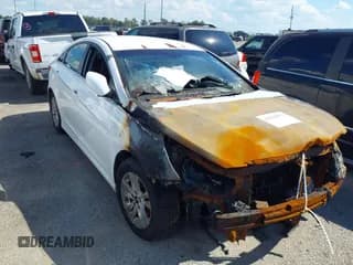 ✅ 2014 Hyundai Sonata GLS • VIN: 5NPEB4AC4EH877343 • Lot: 43324912. Listed on IAAI with Not provided. Free auction sales archive from the USA and detailed vehicle history report at DreamBid. Image 1.