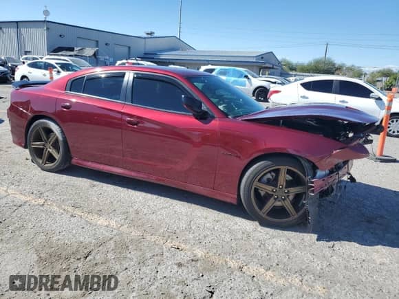 2021 Dodge Charger R/T with VIN 2C3CDXCT2MH682370, listed as a Copart auction lot 86833455 with 26,336 mi miles and Salvage title. Bid and sale history available at DreamBid. Image 4.