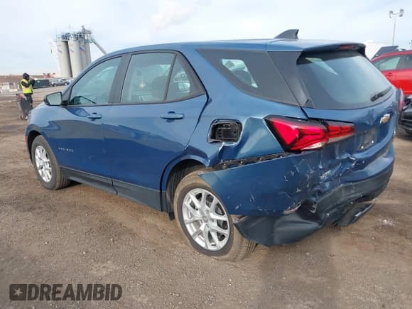 ✅ 2024 Chevrolet Equinox LS • VIN: 3GNAXHEG3RL279763 • Лот: 43595592. Опубликован ранее на IAAI с пробегом 10 344 миль. Бесплатный доступ к архиву аукционных продаж из США и подробный отчёт об истории автомобиля на DreamBid. Изображение 3.