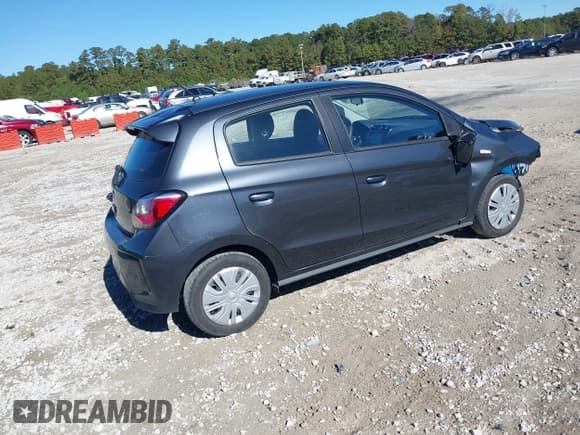 ✅ 2024 Mitsubishi Mirage ES • VIN: ML32AUHJ9RH015544 • Lot: 43643081. Listed on IAAI with 29,016 mi. Free auction sales archive from the USA and detailed vehicle history report at DreamBid. Image 4.