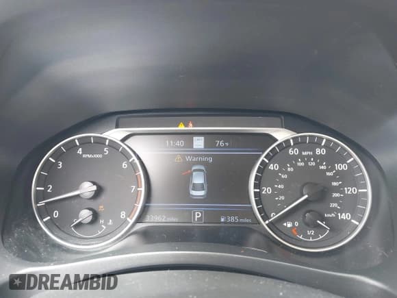 ✅ 2022 Nissan Altima SL • VIN: 1N4BL4EV8NN409245 • Lot: 42784164. Listed on IAAI with 33,962 mi. Free auction sales archive from the USA and detailed vehicle history report at DreamBid. Image 7.