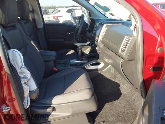 2024 Nissan Frontier SV with VIN 1N6ED1EK3RN636516, listed as a IAAI auction lot 43309558 with 21,491 mi miles and . Bid and sale history available at DreamBid. Image 5.