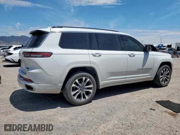 ✅ 2022 Jeep Grand Cherokee Overland • VIN: 1C4RJJDG8N8568264 • Lot: 65355745. Listed on Copart with 88,714 mi. Free auction sales archive from the USA and detailed vehicle history report at DreamBid. Image 3.