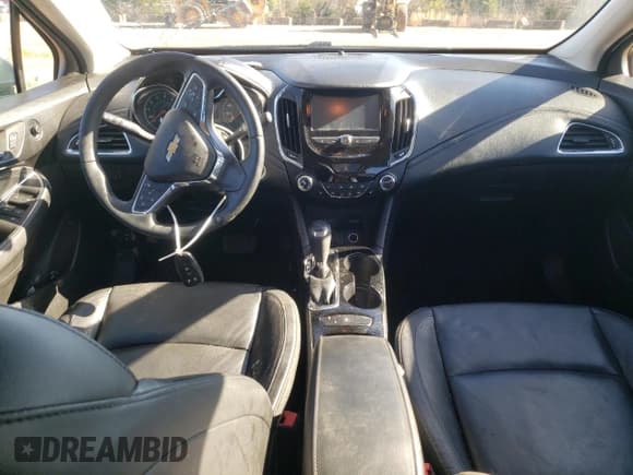 ✅ 2018 Chevrolet Cruze Premier • VIN: 1G1BF5SM6J7200922 • Lot: 36088923. Listed on Copart with 42,195 mi. Free auction sales archive from the USA and detailed vehicle history report at DreamBid. Image 8.