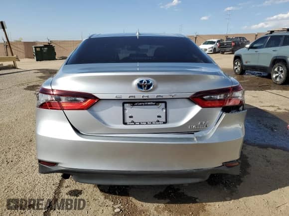 2022 Toyota Camry Hybrid LE с VIN 4T1C31AK9NU596263, выставлен на аукционе Copart как лот 52746455 с пробегом 52 529 миль миль и Списание • Salvage title. История ставок и продаж доступна на DreamBid. Изображение 6.