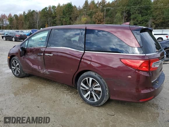 ✅ 2020 Honda Odyssey Elite • VIN: 5FNRL6H92LB015285 • Lot: 90312055. Listed on Copart with 52,819 mi. Free auction sales archive from the USA and detailed vehicle history report at DreamBid. Image 2.