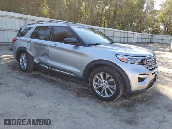 2022 Ford Explorer Limited z VIN 1FMSK7FH6NGA79189, wystawiony jako Copart lot #86282475 z przebiegiem 83 238 mil mil oraz Szkoda całkowita • Salvage title. Historia ofert i sprzedaży dostępna na DreamBid. Obrazek 4.