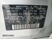 ✅ 2017 Hyundai Ioniq Limited • VIN: KMHC05LC7HU031875 • Lot: 55135945. Listed on Copart with 158,786 mi. Free auction sales archive from the USA and detailed vehicle history report at DreamBid. Image 12.