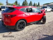 ✅ 2021 Chevrolet Blazer RS • VIN: 3GNKBKRS4MS526110 • Lot: 43348497. Listed on IAAI with 61,881 mi. Free auction sales archive from the USA and detailed vehicle history report at DreamBid. Image 4.