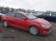 ✅ 2019 Hyundai Elantra SE • VIN: 5NPD74LF8KH493887 • Lot: 41824058. Listed on IAAI with 53,107 mi. Free auction sales archive from the USA and detailed vehicle history report at DreamBid. Image 1.