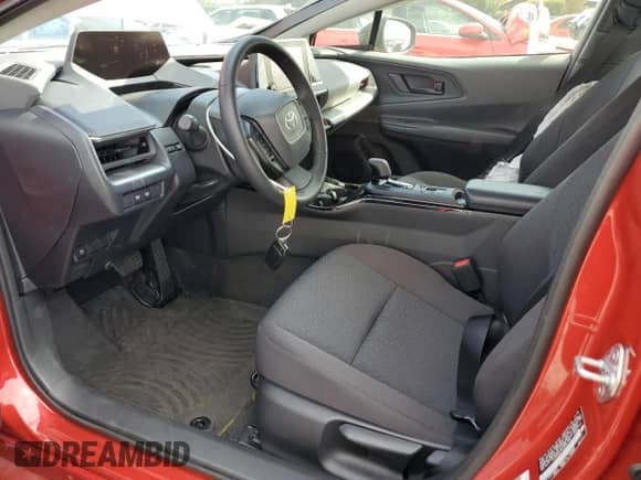 2025 Toyota Prius LE with VIN JTDACAAU9S3049749, listed as a Copart auction lot 86265035 with 2,899 mi miles and Salvage title. Bid and sale history available at DreamBid. Image 7.