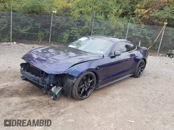 ✅ 2020 Ford Mustang GT Premium • VIN: 1FA6P8CFXL5175812 • Lot: 43572881. Listed on IAAI with 24,050 mi. Free auction sales archive from the USA and detailed vehicle history report at DreamBid. Image 17.