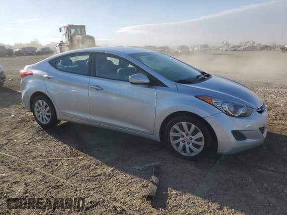 ✅ 2013 Hyundai Elantra GLS • VIN: 5NPDH4AEXDH182603 • Lot: 90747415. Listed on Copart with 112,191 mi. Free auction sales archive from the USA and detailed vehicle history report at DreamBid. Image 4.