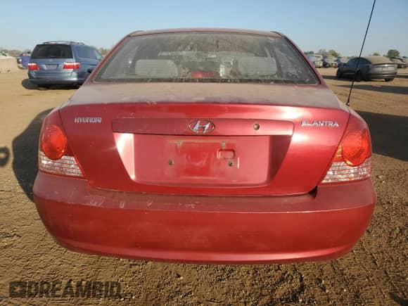 2004 Hyundai Elantra GLS z VIN KMHDN46D44U901502, wystawiony jako Copart lot #74850854 z przebiegiem 80 940 mil mil oraz Szkoda całkowita • Salvage title. Historia ofert i sprzedaży dostępna na DreamBid. Obrazek 6.
