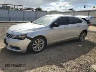 2016 Chevrolet Impala LT z VIN 2G1115S33G9135987, wystawiony jako Copart lot #56253125 z przebiegiem 118 998 mil mil oraz Szkoda całkowita • Salvage title. Historia ofert i sprzedaży dostępna na DreamBid. Obrazek 1.