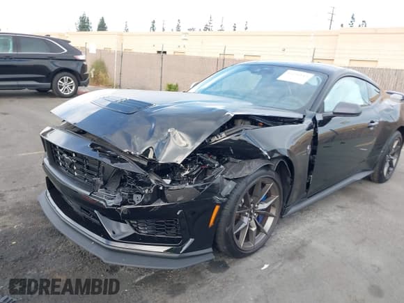✅ 2024 Ford Mustang Dark Horse • VIN: 1FA6P8R06R5503819 • Lot: 41252143. Listed on IAAI with 3,603 mi. Free auction sales archive from the USA and detailed vehicle history report at DreamBid. Image 2.