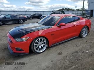 ✅ 2016 Ford Mustang GT • VIN: 1FA6P8CF3G5322803 • Lot: 82004475. Listed on Copart with 55,811 mi. Free auction sales archive from the USA and detailed vehicle history report at DreamBid. Image 1.