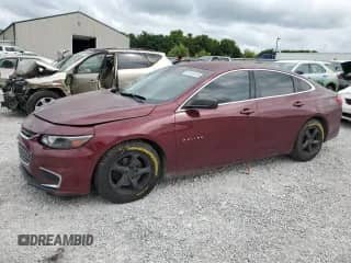 2016 Chevrolet Malibu LS z VIN 1G1ZB5ST9GF291250, wystawiony jako Copart lot #67242615 z przebiegiem 152 893 mil mil oraz Szkoda całkowita • Salvage title. Historia ofert i sprzedaży dostępna na DreamBid. Obrazek 1.