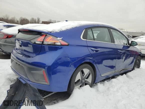 2022 Hyundai Ioniq Limited с VIN KMHC05LC8NU275143, выставлен на аукционе Copart как лот 43763225 с пробегом 151 213 миль миль и Списание • Salvage title. История ставок и продаж доступна на DreamBid. Изображение 3.