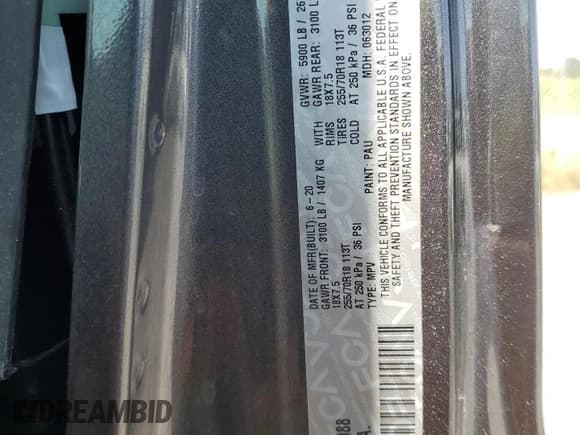 ✅ 2020 Jeep Wrangler Unlimited Sahara • VIN: 1C4HJXEM3LW336988 • Lot: 65573155. Listed on Copart with 92,556 mi. Free auction sales archive from the USA and detailed vehicle history report at DreamBid. Image 13.