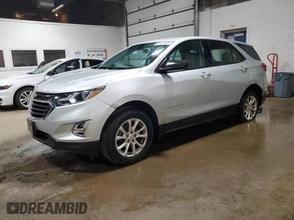 2018 Chevrolet Equinox LS с VIN 2GNAXREV9J6227986, выставлен на аукционе Copart как лот 89443525 с пробегом 98 497 миль миль и Чистый • Clean title. История ставок и продаж доступна на DreamBid. Изображение 1.