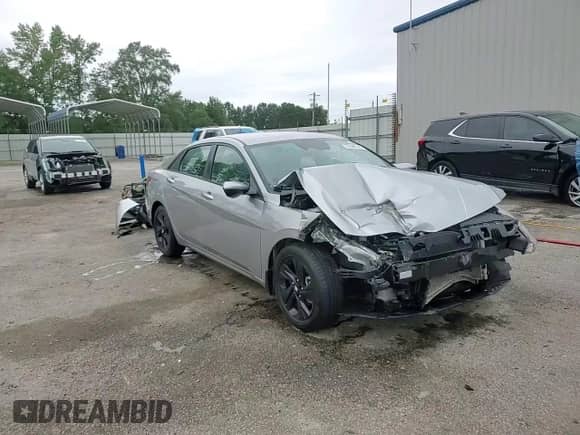 2022 Hyundai Elantra SEL with VIN 5NPLM4AG4NH077842, listed as a Copart auction lot 67356745 with 51,467 mi miles and Salvage title. Bid and sale history available at DreamBid. Image 14.