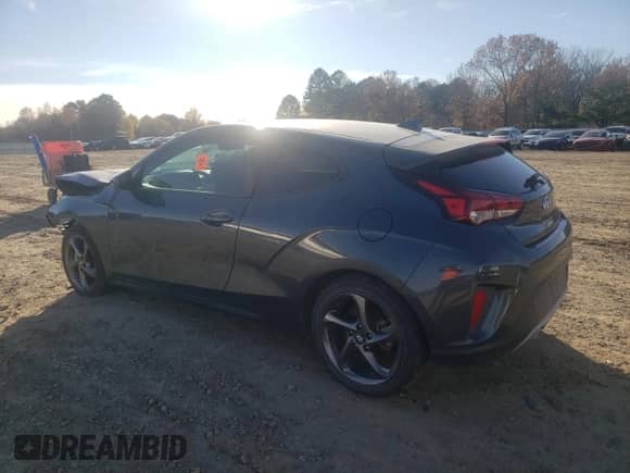 2019 Hyundai Veloster Premium z VIN KMHTG6AF8KU013178, wystawiony jako Copart lot #84291964 z przebiegiem 79 367 mil mil oraz Szkoda całkowita • Salvage title. Historia ofert i sprzedaży dostępna na DreamBid. Obrazek 2.