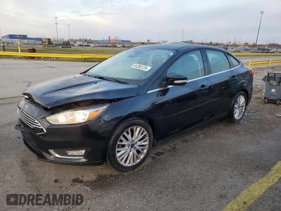 ✅ 2018 Ford Focus Titanium • VIN: 1FADP3J29JL240829 • Лот: 91285125. Опубликован ранее на Copart с пробегом 60 201 миль. Бесплатный доступ к архиву аукционных продаж из США и подробный отчёт об истории автомобиля на DreamBid. Изображение 1.