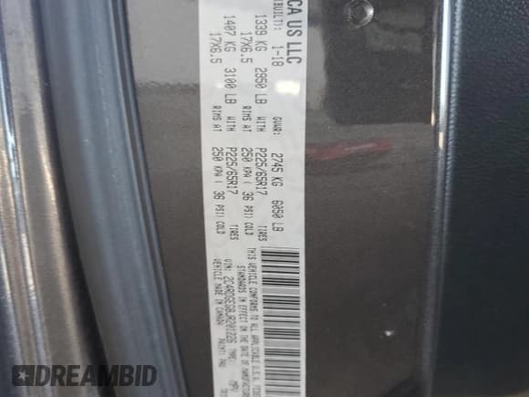 ✅ 2018 Dodge Grand Caravan GT • VIN: 2C4RDGEG8JR201226 • Лот: 90733315. Опубликован ранее на Copart с пробегом 116 181 миль. Бесплатный доступ к архиву аукционных продаж из США и подробный отчёт об истории автомобиля на DreamBid. Изображение 13.