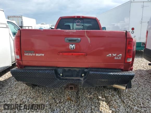 2006 Dodge 3500 SLT z VIN 3D7MX48C46G119473, wystawiony jako Copart lot #55405625 z przebiegiem 341 093 mil mil oraz Szkoda całkowita • Salvage title. Historia ofert i sprzedaży dostępna na DreamBid. Obrazek 6.