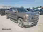 2014 Chevrolet Silverado 1500 LTZ with VIN 3GCUKSEC2EG128866, listed as a Copart auction lot 67001695 with 186,402 mi miles and Salvage title. Bid and sale history available at DreamBid. Image 4.