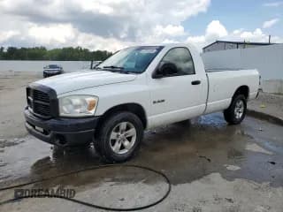✅ 2008 Dodge 1500 SLT • VIN: 1D7HA16N18J188967 • Лот: 67534595. Опубликован ранее на Copart с пробегом 291 370 миль. Бесплатный доступ к архиву аукционных продаж из США и подробный отчёт об истории автомобиля на DreamBid. Изображение 1.