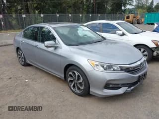 ✅ 2017 Honda Accord EX-L • VIN: 1HGCR3F87HA022134 • Lot: 43220965. Listed on IAAI with 104,705 mi. Free auction sales archive from the USA and detailed vehicle history report at DreamBid. Image 1.