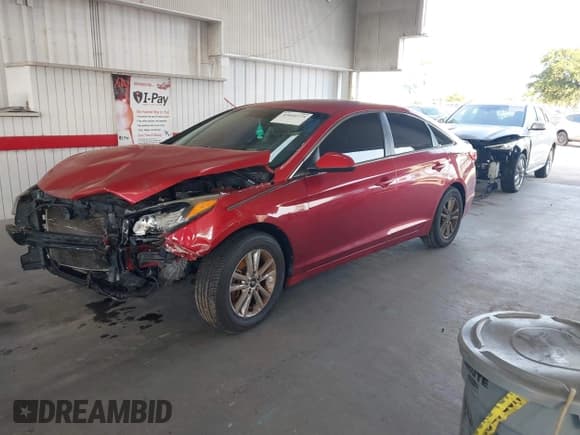 ✅ 2017 Hyundai Sonata 2.4L • VIN: 5NPE24AF9HH445202 • Лот: 43660375. Опубликован ранее на IAAI с пробегом 163 587 миль. Бесплатный доступ к архиву аукционных продаж из США и подробный отчёт об истории автомобиля на DreamBid. Изображение 2.