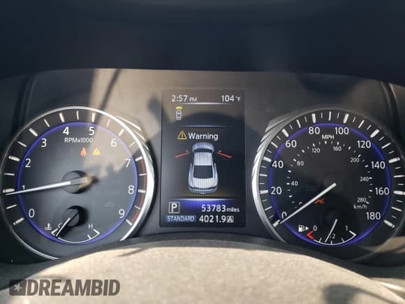 ✅ 2019 Infiniti Q60 Luxe • VIN: JN1EV7EL2KM290937 • Лот: 66347375. Опубликован ранее на Copart с пробегом 53 783 миль. Бесплатный доступ к архиву аукционных продаж из США и подробный отчёт об истории автомобиля на DreamBid. Изображение 9.