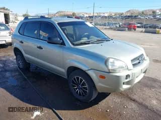 2007 Hyundai Tucson GLS with VIN KM8JM12B77U529232, listed as a IAAI auction lot 43548616 with 134,182 mi miles and . Bid and sale history available at DreamBid. Image 1.