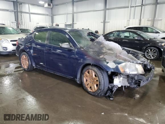 ✅ 2014 Dodge Avenger SE • VIN: 1C3CDZAB7EN143886 • Лот: 43710305. Опубликован ранее на Copart с пробегом Не указан. Бесплатный доступ к архиву аукционных продаж из США и подробный отчёт об истории автомобиля на DreamBid. Изображение 4.