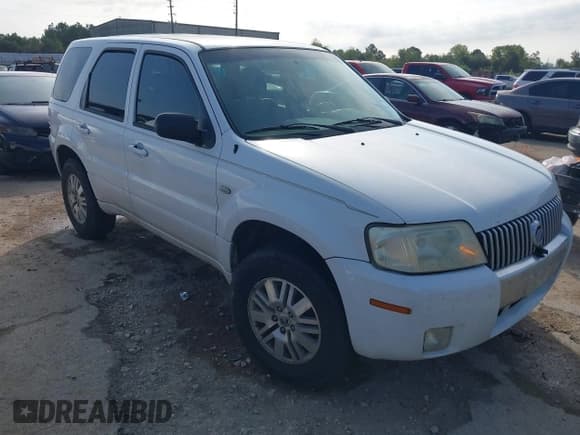 ✅ 2007 Mercury Mariner Premier • VIN: 4M2CU97107KJ19941 • Lot: 43491121. Wystawiony na IAAI z przebiegiem 224 215 mil. Bezpłatny archiwum sprzedaży aukcyjnych z USA i szczegółowy raport historii pojazdu na DreamBid. Zdjęcie 1.