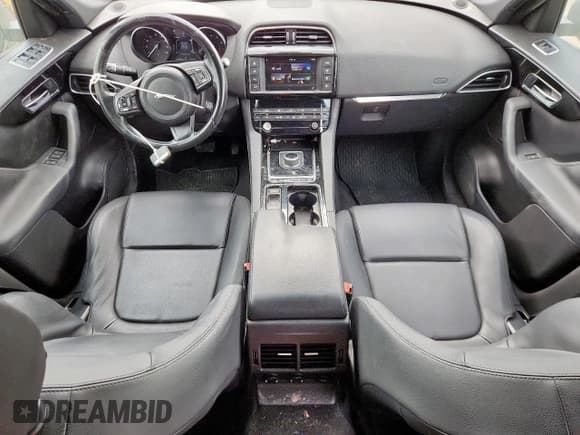 ✅ 2018 Jaguar F-Pace 25t Premium • VIN: SADCJ2FX0JA255239 • Lot: 93260835. Listed on Copart with 106,358 mi. Free auction sales archive from the USA and detailed vehicle history report at DreamBid. Image 8.