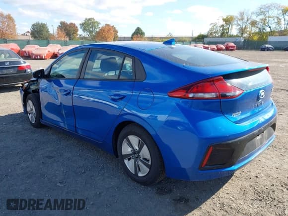 ✅ 2018 Hyundai Ioniq Blue • VIN: KMHC65LC1JU102735 • Lot: 43529622. Wystawiony na IAAI z przebiegiem 100 034 mil. Bezpłatny archiwum sprzedaży aukcyjnych z USA i szczegółowy raport historii pojazdu na DreamBid. Zdjęcie 3.