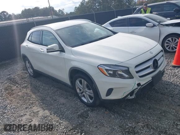 ✅ 2017 Mercedes-Benz GLA 250 • VIN: WDCTG4GB6HJ332578 • Lot: 43648247. Listed on IAAI with 136,369 mi. Free auction sales archive from the USA and detailed vehicle history report at DreamBid. Image 1.